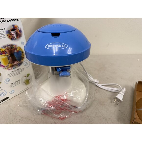 Rival Arctic Ice Electric Snow Cone Maker – Model IS250 Ice Shaver – NOS - Picture 4 of 8